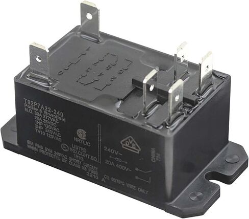 YEGAFE T92S7D22-12 Power Relay Dpst-No 12VDC 30A 6 Pins in Kuwait