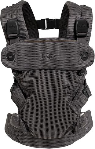 Joie Savvy Air 4-in-1 Mesh Baby Carrier – Breathable, Ergonomic Baby Carrier with 4 Carry Positions, Cooling Mesh Fabric, Padded Straps, and Lumbar Support (Bisque) in Kuwait