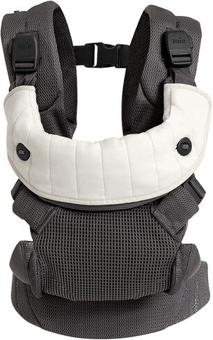Joie Savvy Air 4-in-1 Mesh Baby Carrier – Breathable, Ergonomic Baby Carrier with 4 Carry Positions, Cooling Mesh Fabric, Padded Straps, and Lumbar Support (Bisque) in Kuwait