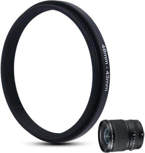 Metal Step Down Ring Filter Adapter - 77mm to 62mm - Metal Ring Step Down Rings Adapter Filter Compatible with All 62mm UV, CPL, ND, Lens Hood, Threaded Lens ect in Kuwait