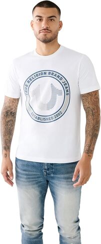 True Religion Men's Ss Strike Hs Tee in Saudi Arabia