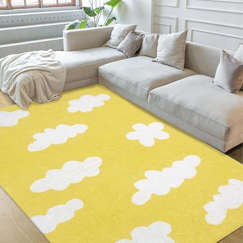 USTIDE Pink Hopscotch Number Counting Activity Educational Learning Area Rug Soft Floor Carpet for Bedroom Playroom Nursery Children Crawling Rectangle Play Mat,5x7ft in Kuwait