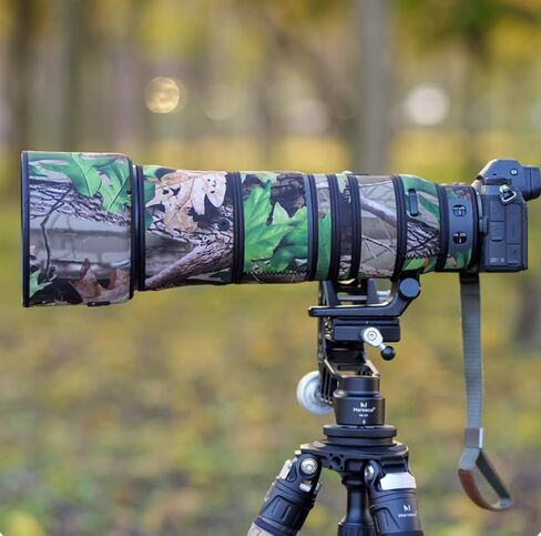 Waterproof Camera Lens Coat for Nikon Z 180-600mm F/5.6-6.3 VR, Camera Camouflage Rain Covers Lens Protective Sleeve (Digital Camouflage) in Kuwait