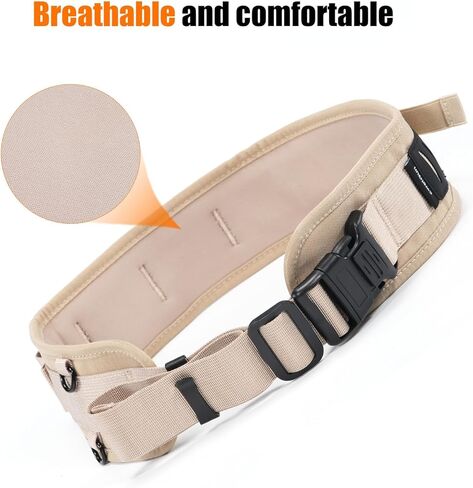 Cwatcun Multi-Function Camera Waist Belt, Outdoor Breathable Adjustable Camera Waist Strap for Photography Accessories in Kuwait