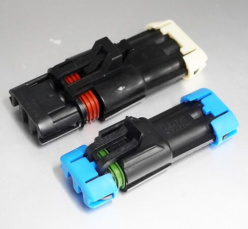 2-Pack, 30Amp (3-PIN) Metri-Pack Waterproof Connector Terminals and Seals 10-12 AWG in Saudi Arabia