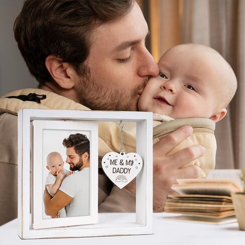 Me and My Brother Picture Frame,Baby Gifts for Boys,New Baby Gift,Big Brother Gifts for Boy,New Born Baby Boys Gift,Baby Room Decor Photo Frame 4x6 in Kuwait