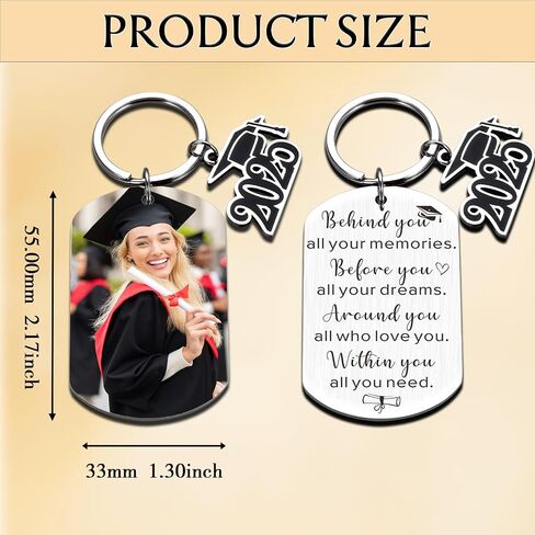 Graduation Gifts for Her Him Class Of 2025 Graduation Keychain for College Middle High School Graduate Souvenir for Senior Students Nurse School Student Teen Girls Boys 2025 Graduation Gifts Bulk in Saudi Arabia