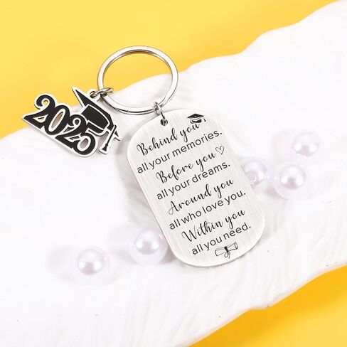 Graduation Gifts for Her Him Class Of 2025 Graduation Keychain for College Middle High School Graduate Souvenir for Senior Students Nurse School Student Teen Girls Boys 2025 Graduation Gifts Bulk in Saudi Arabia