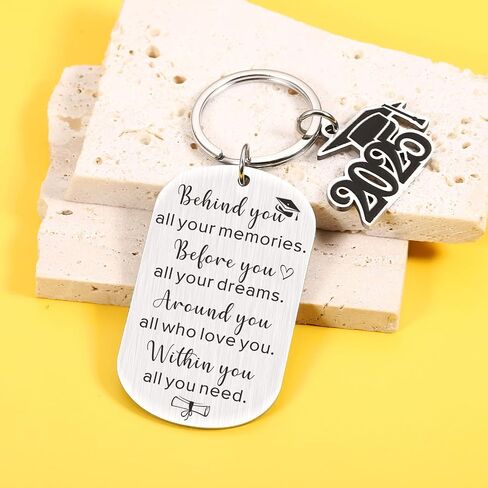 Graduation Gifts for Her Him Class Of 2025 Graduation Keychain for College Middle High School Graduate Souvenir for Senior Students Nurse School Student Teen Girls Boys 2025 Graduation Gifts Bulk in Saudi Arabia