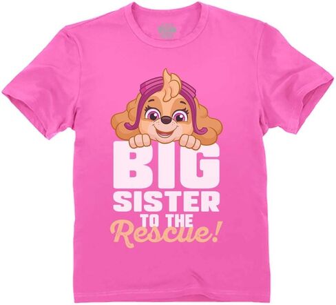 Big Brother Sister Shirt for Toddler Marshall Paw Patrol Toddler Kids T-Shirt Gray 2T in Kuwait