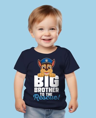 Big Brother Sister Shirt for Toddler Marshall Paw Patrol Toddler Kids T-Shirt Gray 2T in Kuwait