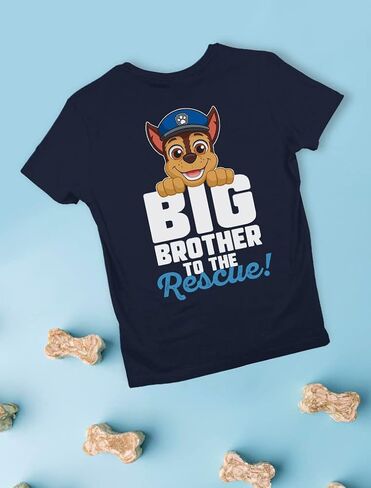 Big Brother Sister Shirt for Toddler Marshall Paw Patrol Toddler Kids T-Shirt Gray 2T in Kuwait