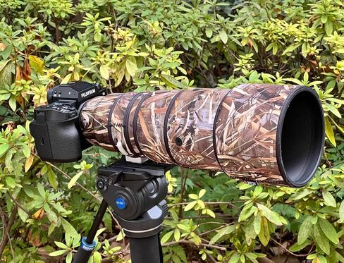 Waterproof Camera Lens Coat for FUJINON XF 500mm F5.6 R LM OIS WR, Camera Camouflage Rain Covers Lens Protective Sleeve (Jungle Camouflage) in Kuwait