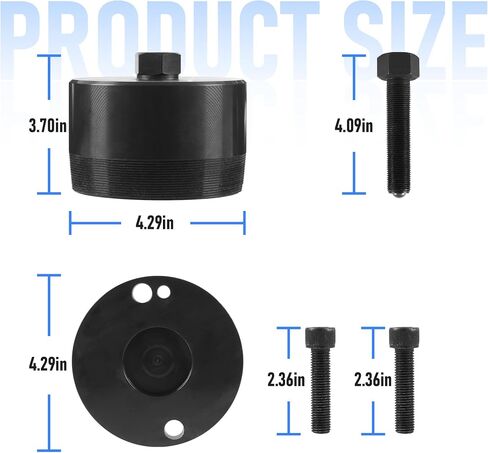 303-1514 6.7L Rear Crankshaft Main Seal Installer Tool Fits for 2011-2021 Clean the Sealing Tool Ford Super Duty F-250/350 /450/550 6.7L Power Stroke Diesel Replace ST-138 2016-2021 F-650/750 6.7L in Saudi Arabia