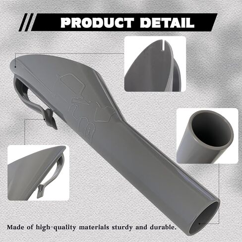 8U5Z17B068B Fuel Filter Funnel Tube for Ford Focus Mercury Lincoln, Funnels Automotive Fuel Filling Tank Supply Gas Cap Funnel Tube White/Gray Spout 8U5A-17B068-AD, 1782177, 1833948 (White) in Saudi Arabia