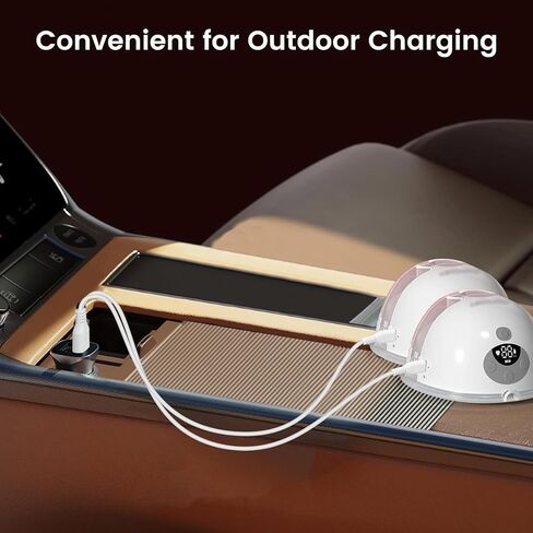 2-Pack Charger for Momcozy M5 Breast Pump, USB Charging Cable in Kuwait