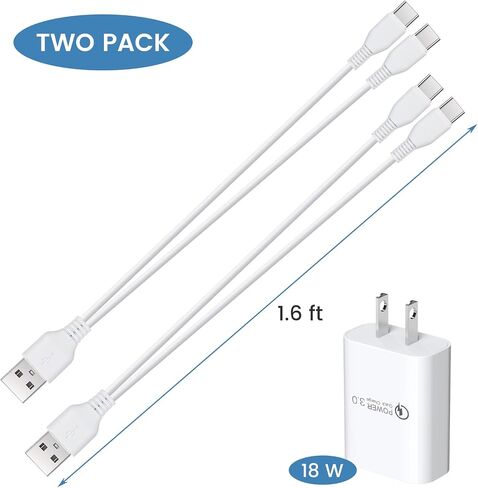 2-Pack Charger for Momcozy M5 Breast Pump, USB Charging Cable in Kuwait
