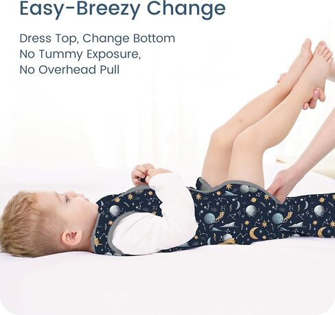 Toddler 1.0 TOG Sleep Sack for 2T-4T, Super Soft 3T Toddler Wearable Blanket with 2-way Safe Zippers, Premium All Seasons Baby Sleeping Bag for 24-36-48 Months Baby Girls Boys, 1-pack in Kuwait