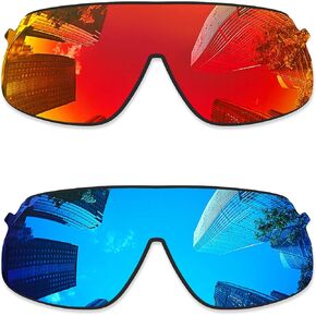 Ploarized Replacement Lenses for Oakley Sutro Lite OO9463/Sutro Lite Asian Fit (AF) OO9463A Sunglasses - Silver Titanium in Kuwait