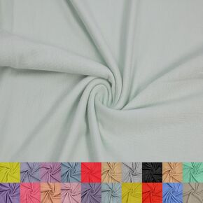 Stylish Fabric Solid Color Heavy Rayon Spandex Jersey Knit Fabric/ 4-Way Stretch-(180GSM)/ DIY Projects, Green Seafoam 1 Yard