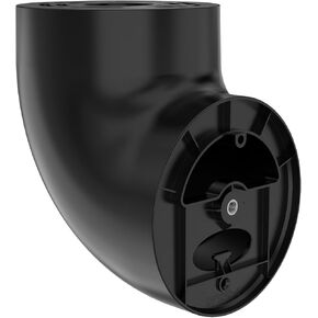 QUIDDITY Eave Mount Compatible with Ring Floodlight Camera Wired Pro/Plus & Blink Wired Floodlight Camera & Ring Plug in Mount - ABS Stability Protective Case for Indoor Outdoor Use (Black)