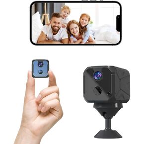 Security Camera,Mini Cameras,100 Days Standby Battery Life, Cloud & SD Storage -Surveillance Motion Detection and Night Vision -WiFi Wireless Camera -Security Camera -WiFi Cameras for Pet/Baby/Nanny