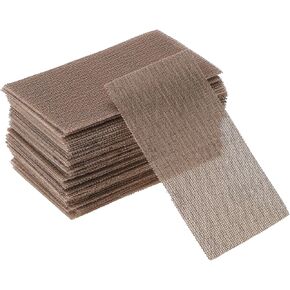 Universal 2.76"x4.92" 150 Grit Sanding Discs Hook & Loop Sanding Sheets Aluminum Oxide 50 Pcs in Kuwait