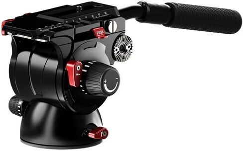 IFOOTAGE Komodo K5S Video Fluid Head,Cameras Tripod Fluid Head with Quick Release Plate, for Professional Photography, Content Creation, Vlogging and Video Production in Kuwait