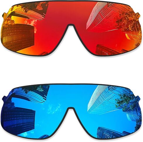 Ploarized Replacement Lenses for Oakley Sutro Lite OO9463/Sutro Lite Asian Fit (AF) OO9463A Sunglasses - Silver Titanium in Kuwait