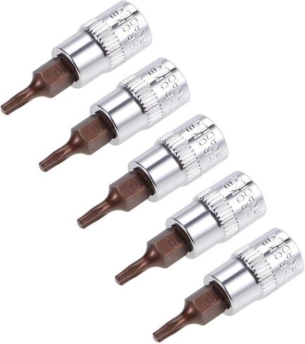 من الأعلى في المركز 3pcs torx بت ، 1/4 "محرك X T30 CR-V المقبس ، بتات الفولاذ S2 متميز ، بتات مع طول 38 ملم ل مفصل عزم الدوران ، مفتاح راتشيت ، تدريبات الطاقة ، شريط الشرائح in Kuwait