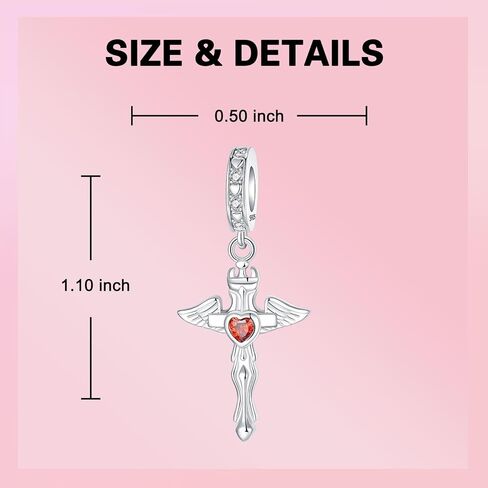 Butterfly Coffee Family Heart Charm 925 Sterling Silver Charm Fits Women's Charm Bracelet & Necklace Valentine's Day Mother's Day Jewelry Gifts for Women in Kuwait