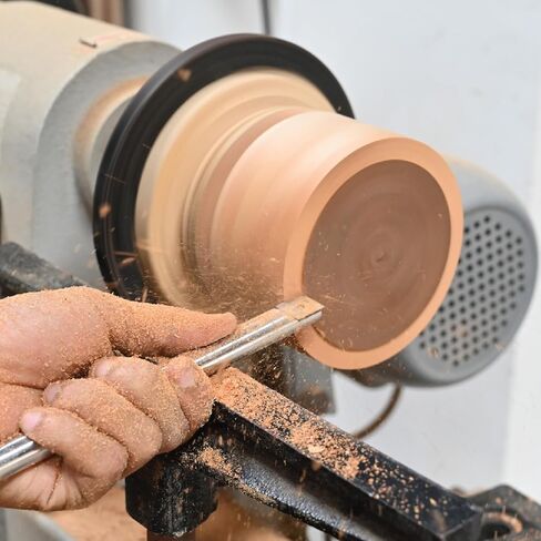 Powertec 3 PCS Carbide مخرطة أدوات مع 3 أجهزة كمبيوتر Tungsten Carbide Cutter إدراج مجموعة | رقبة بجعة مستقيمة ، وعنق جافة عميق للعمل العميق ، وأدوات مخرطة الخشب مع شفرة قابلة للاستبدال (71997) in Kuwait