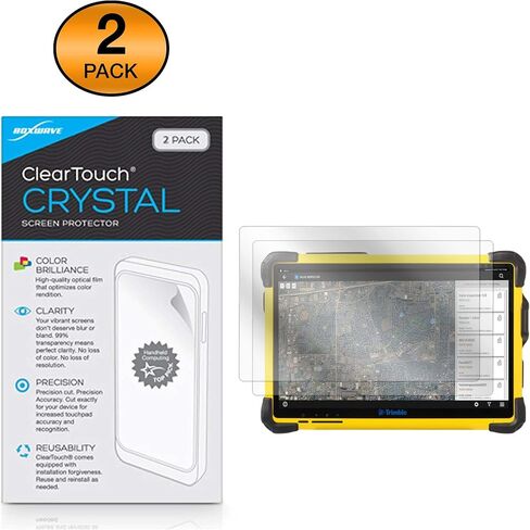 BoxWave Screen Protector Compatible with Trimble T10 - ClearTouch Anti-Glare (2-Pack), Anti-Fingerprint Matte Film Skin for Trimble T10 in Kuwait