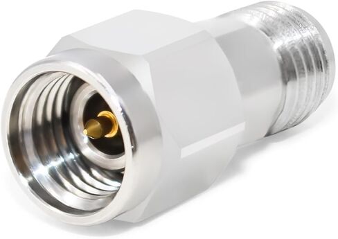 TOJOIN DC Block in-line F-Type RF Coaxial Adapter 5MHz-2400MHz, 75 Ohm Impedance Connector Blocks DC Voltage from Your Radio or RF Test Equipment 2 PCS in Kuwait