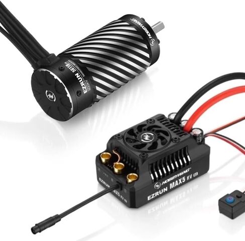 HOBBYWING EZRUN MAX5 HV G2-56118SD G2 Combo (EZRUN MAX5 ESC + 56118-1100KV SD G2 Combo) in Saudi Arabia