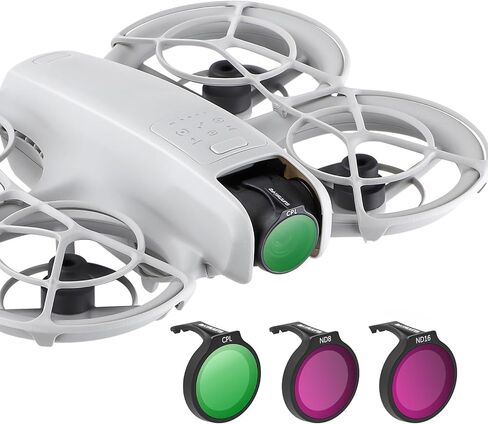 Sunnylife Lens Filter Set for DJI NEO, Multi-Coated ND Filter Kit Combo Accessories for NEO Drone, 6-Pack (ND8, ND16, ND32, ND64, CPL, MCUV) in Kuwait