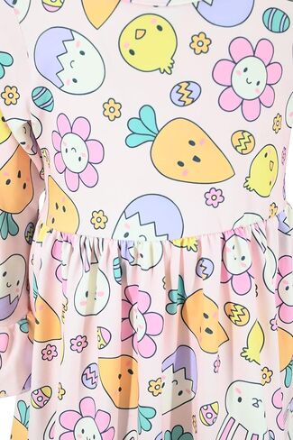 Unique Baby Girls Long Sleeve Ruffled Dresses for Toddlers and Kids in Kuwait