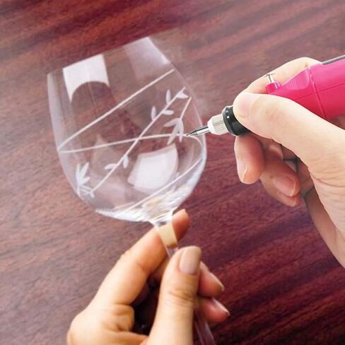 Mini Cordless Engraver Pen Rechargeable Engraving Pen Etching Tool Etcher Kit Set with | Tungsten Carbide Tip | for Metal Glass Wood Plastic in Saudi Arabia
