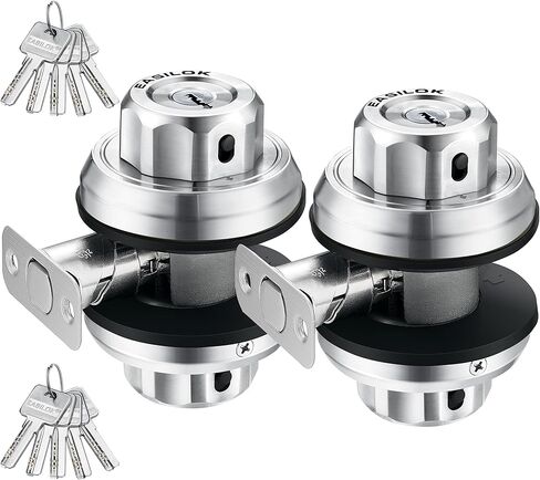 تطور لقفل قفل Deadbolt بدون أي مفاتيح مع زر مضاد للزولوك مقبض الباب الأمامي القفل مقبض مع أسطوانة واحدة من الفولاذ المقاوم للصدأ in Kuwait