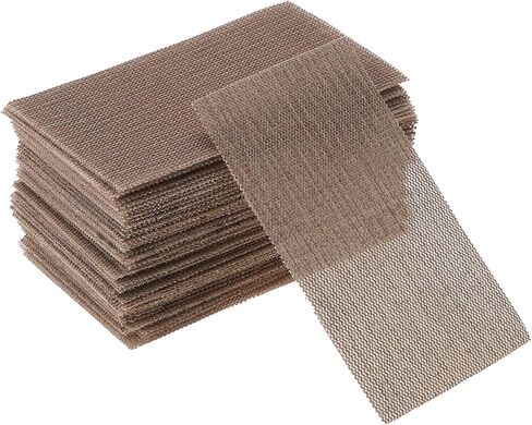Universal 2.76"x4.92" 150 Grit Sanding Discs Hook & Loop Sanding Sheets Aluminum Oxide 50 Pcs in Kuwait