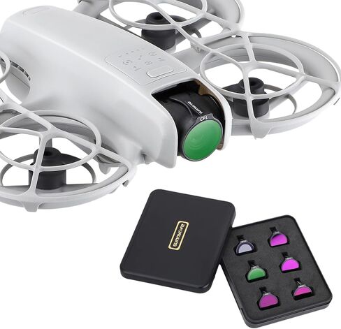 Sunnylife Lens Filter Set for DJI NEO, Multi-Coated ND Filter Kit Combo Accessories for NEO Drone, 3-Pack (ND8, ND16, CPL) in Kuwait