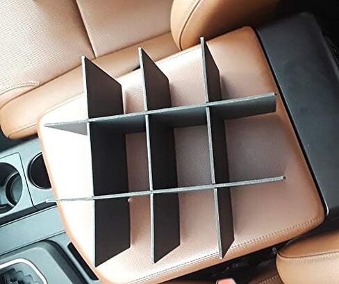 Vehicle OCD - Center Console Organizer Tray for Toyota Tundra (2007-2021) / Toyota Sequoia (2008-2022) - Made in USA in Saudi Arabia