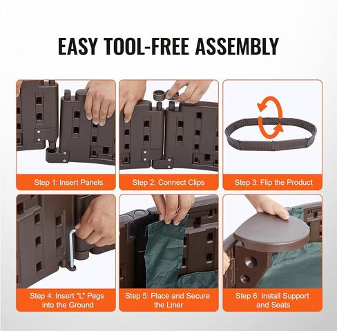 VEVOR Wooden Sandbox with Canopy, Sandpit with Foldable Bench Seats and Bottom Liner, Height Adjustable Roof, Gift for Ages 3-12 Years Old Backyard Garden Easy Assembly (57.3 x 47.2 x 47.2in) in Kuwait