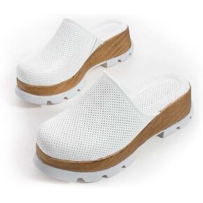 Saraya Nurse-قباقات الراحة الجلدية المصنوعة يدويًا ، ونمط الممرضات ، والراحة والدعم طوال اليوم ، ودائم للاستخدام على المدى الطويل ، ومثالية للممرضات. in Kuwait