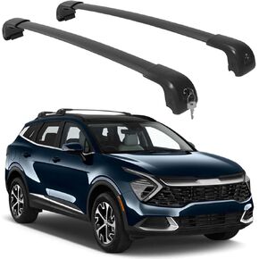 Roof Rack Cross Bars Compatible with KIA Sorento X-Line S/EX/SX Prestige AWD 2021-2024 with Lock for Roof Cargo Carrier Kayak Snowboard