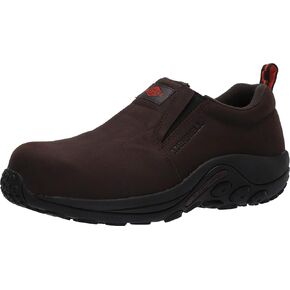 Merrell Men's Jungle Moc Leather Slip Resistant Industrial Shoe in Saudi Arabia