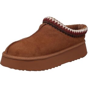 MIA Women's Shoes Yndigo Platform Slip-On Cognac 9 M