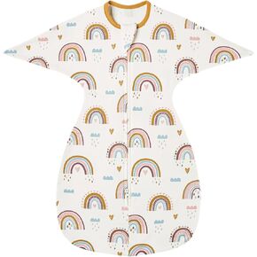 insular Baby Transitional Swaddle with 2-Way Zipper Newborn Sleep Sack Arms Up Infant Sleeping Bag Wearable Blanket, Dachshund Dog, 0-3 Month in Kuwait