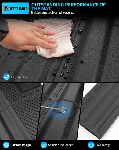 Floor Mats Compatible with 2022-2024 Nissan Frontier 5 Ft Truck Bed Mat All Weather Bed Mat 2023 Frontier Accessories (2022-2024,5ft Truck Bed Mat+Floor Mats) in Saudi Arabia