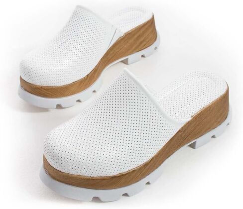 Saraya Nurse-قباقات الراحة الجلدية المصنوعة يدويًا ، ونمط الممرضات ، والراحة والدعم طوال اليوم ، ودائم للاستخدام على المدى الطويل ، ومثالية للممرضات. in Kuwait